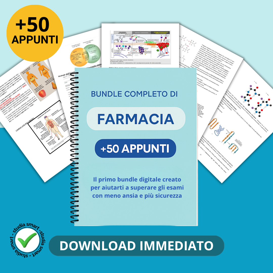 Bundle Completo Appunti di Farmacia
