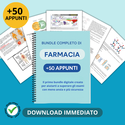 Bundle Completo Appunti di Farmacia
